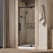 KOHLER K-CA37598-8L Statement 76" H pivot shower door with 5/16"-thick glass, matte black - view 2