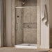 KOHLER K-CA37599-8L Statement 76" H pivot shower door with 5/16"-thick glass, anodized brushed nickel - view 2