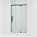 KOHLER K-CA37599-8L Statement 76" H pivot shower door with 5/16"-thick glass, matte black