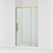 KOHLER K-CA37599-8L Statement 76" H pivot shower door with 5/16"-thick glass, vibrant brushed moderne brass - view 4