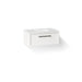 KOHLER K-CM33566-BD22 Lodern 36" Wall-hung Bathroom Vanity Cabinet with Sink and Quartz Top, Linen White - 3/4 view of produc