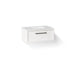 KOHLER K-CM33566-BD22 Lodern 36" Wall-hung Bathroom Vanity Cabinet with Sink and Quartz Top, Linen White - 3/4 view of produc
