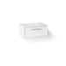 KOHLER K-CM33566-BD22 Lodern 36" Wall-hung Bathroom Vanity Cabinet with Sink and Quartz Top, Linen White - 3/4 view of produc