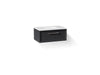 KOHLER K-CM33566-BD22 Lodern 36" Wall-hung Bathroom Vanity Cabinet with Sink and Quartz Top, Slate Grey - 3/4 view of product