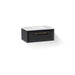 KOHLER K-CM33566-BD22 Lodern 36" Wall-hung Bathroom Vanity Cabinet with Sink and Quartz Top, Slate Grey - 3/4 view of product