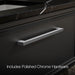 KOHLER K-CM33566-BD22 Lodern 36" Wall-hung Bathroom Vanity Cabinet with Sink and Quartz Top, Slate Grey - Detail image of a p