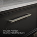 KOHLER K-CM33566-BD22 Lodern 36" Wall-hung Bathroom Vanity Cabinet with Sink and Quartz Top, Slate Grey - Detail image of a p