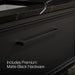 KOHLER K-CM33566-BD22 Lodern 36" Wall-hung Bathroom Vanity Cabinet with Sink and Quartz Top, Slate Grey - Detail image of a p