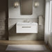 KOHLER K-CM33566-BD1 Lodern 36" wall-hung bathroom vanity cabinet with sink and quartz top, linen white - view 2