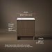 3/4 view of product with dimensions
