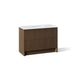 KOHLER K-CM39268-BD1 Statement 48" Bathroom Vanity Set with Sink and Quartz Top, Draper Oak - 3/4 view of product