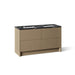 KOHLER K-CM39269-BD1 Statement 60" Bathroom Vanity Set with Sinks and Quartz Top, Pale Oak - 3/4 view of product