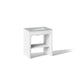 KOHLER K-CM39271-BD1 Statement 30" Console-style Bathroom Vanity Set with Sink and Quartz Top, White - 3/4 view of product