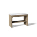 KOHLER K-CM39273-BD1 Statement 48" Console-style Bathroom Vanity Set with Sink and Quartz Top, Pale Oak - 3/4 view of product