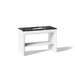 KOHLER K-CM39273-BD1 Statement 48" Console-style Bathroom Vanity Set with Sink and Quartz Top, White - 3/4 view of product