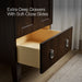 KOHLER K-CM99527-BD1 Poplin 24" bathroom vanity cabinet with sink and quartz top, claret suede - view 5