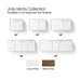 KOHLER K-CM99541-BD1 Jute 31" wall-hung bathroom vanity cabinet with sink and quartz top, linen white - view 2
