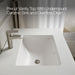KOHLER K-CM99541-BD1 Jute 31" wall-hung bathroom vanity cabinet with sink and quartz top, linen white - view 5