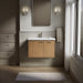 KOHLER K-CM99541-BD1 Jute 31" wall-hung bathroom vanity cabinet with sink and quartz top, walnut flax - view 4