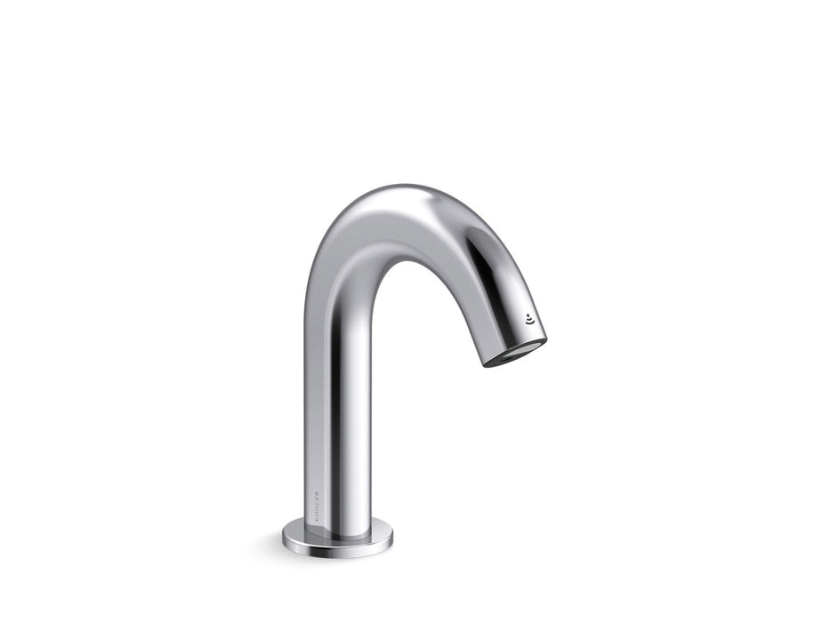 KOHLER K-P104BB76-SBNA Oblo Touchless single-hole lavatory faucet with Kinesis sensor technology, DC-powered, less drain, 0.5 gpm, project pack