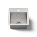 KOHLER K-RH20908-1 Lyric 15" Top-/under-mount Single-bowl Bar Sink, Stainless Steel - 3/4 view of product