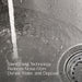 KOHLER K-RH23377-1PC Lyric Workstation 20-1/2" Top-/under-mount Single-bowl Bar Sink, Stainless Steel - Detail image of a pro