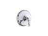KOHLER K-T10359-4 Forte MasterShower temperature control valve trim, polished chrome