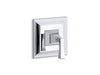 KOHLER K-T10421-4V Memoirs MasterShower temperature control valve trim, polished chrome
