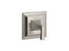 KOHLER K-T10421-4V Memoirs MasterShower temperature control valve trim, vibrant brushed nickel