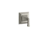 KOHLER K-T10423-4V Memoirs MasterShower volume control valve trim, vibrant brushed nickel