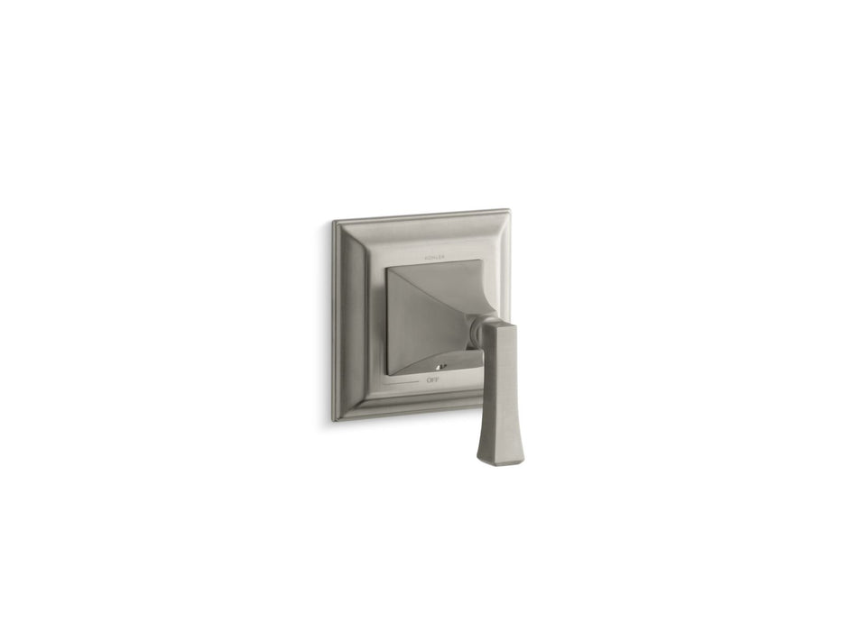 KOHLER K-T10423-4V Memoirs MasterShower volume control valve trim, vibrant brushed nickel