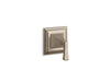 KOHLER K-T10424-4V Memoirs MasterShower transfer valve trim, vibrant brushed bronze