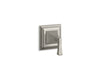 KOHLER K-T10424-4V Memoirs MasterShower transfer valve trim, vibrant brushed nickel