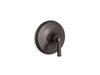 KOHLER K-T10593-4 Bancroft MasterShower temperature control valve trim, oil rubbed bronze