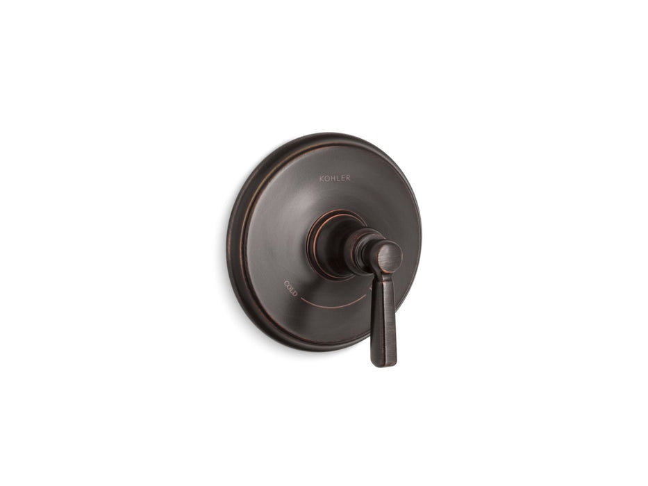 KOHLER K-T10593-4 Bancroft MasterShower temperature control valve trim, oil rubbed bronze