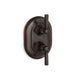 KOHLER K-T10594-4 Bancroft MasterShower temperature and volume control valve trim, oil rubbed bronze