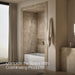 KOHLER K-T13133-4AL Pinstripe Rite-Temp bath and shower trim kit with push-button diverter and lever handle, without...