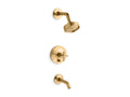 Vibrant Brushed Moderne Brass