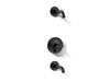 KOHLER K-T14420-3L Purist Rite-Temp bath and shower trim kit with push-button diverter and cross handle, without...