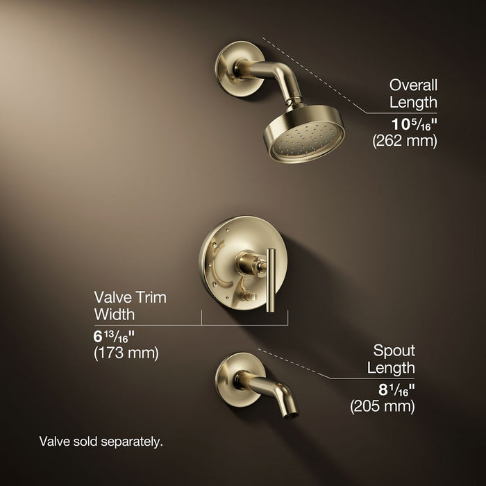 3/4 view of product with dimensions