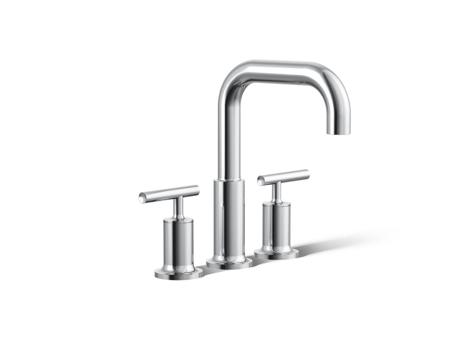 KOHLER K-T14428-4 Purist Deck-mount bath faucet trim with Lever handles, polished chrome