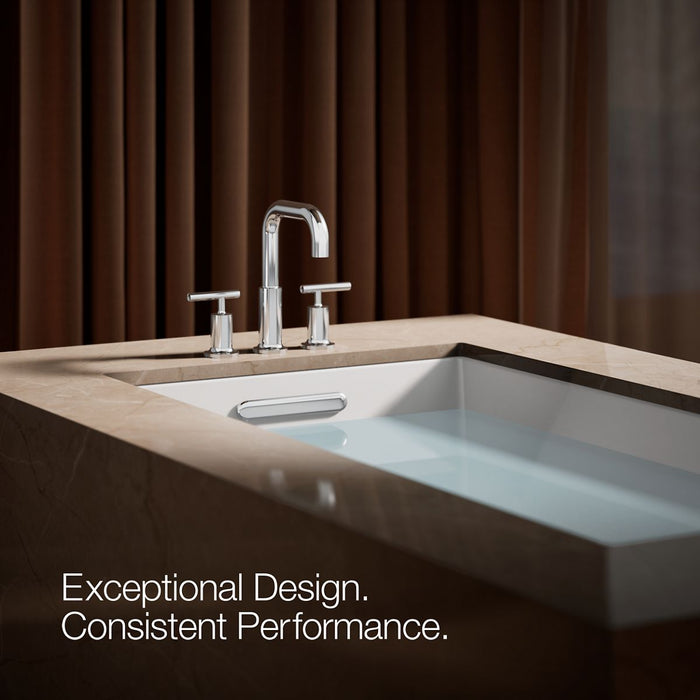 KOHLER K-T14428-4 Purist Deck-mount bath faucet trim with Lever handles, polished chrome - view 5