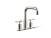 KOHLER K-T14428-4 Purist Deck-mount bath faucet trim with Lever handles, vibrant polished nickel