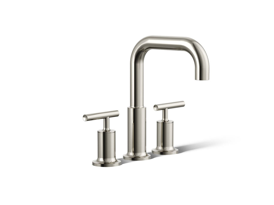 KOHLER K-T14428-4 Purist Deck-mount bath faucet trim with Lever handles, vibrant polished nickel