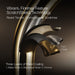 KOHLER K-T14428-4 Purist Deck-mount bath faucet trim with Lever handles, vibrant polished nickel - view 2
