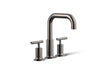 KOHLER K-T14428-4 Purist Deck-mount bath faucet trim with Lever handles, vibrant titanium