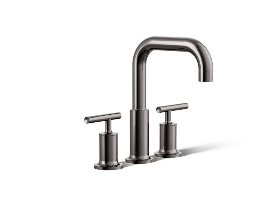 KOHLER K-T14428-4 Purist Deck-mount bath faucet trim with Lever handles, vibrant titanium