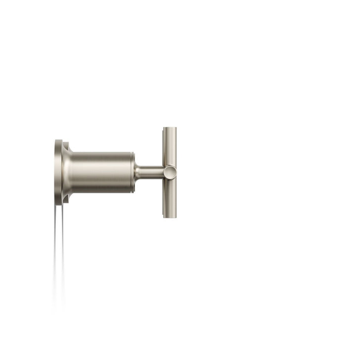 KOHLER K-T14429-3 Purist Deck- or wall-mount bath faucet handle trim with cross design, vibrant brushed nickel - view 2