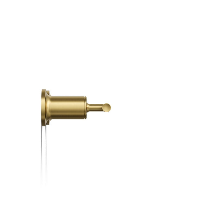 KOHLER K-T14429-4 Purist Deck- or wall-mount bath faucet handle trim with lever design, vibrant brushed moderne brass -...