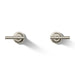 KOHLER K-T14429-4 Purist Deck- or wall-mount bath faucet handle trim with lever design, vibrant brushed nickel - view 2